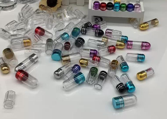 پوسته های کپسول دارویی 14 میلی متری 1 گرم خالی پلاستیکی