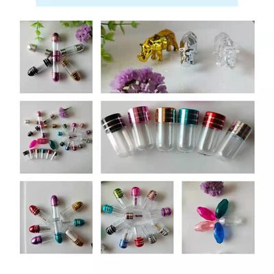 بطری های قرص پلاستیکی SGS خالی 13 میلی متری شکل گلوله ای یک کپسول
