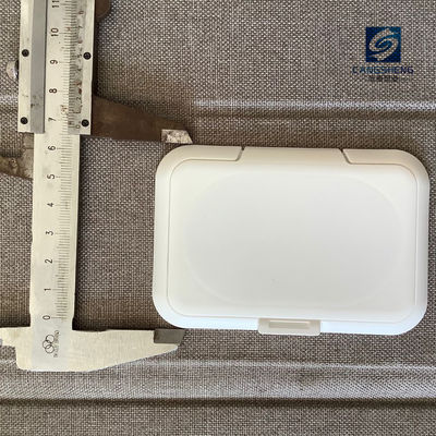 دستمال مرطوب SGS PS درب پلاستیکی 67 میلی متر مستطیل درجه غذا