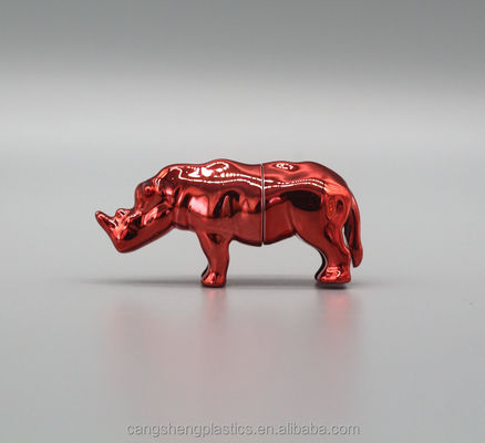 ABS 10g تک کپسول پوسته آلومینیوم فویل کپسول طلا کرگدن