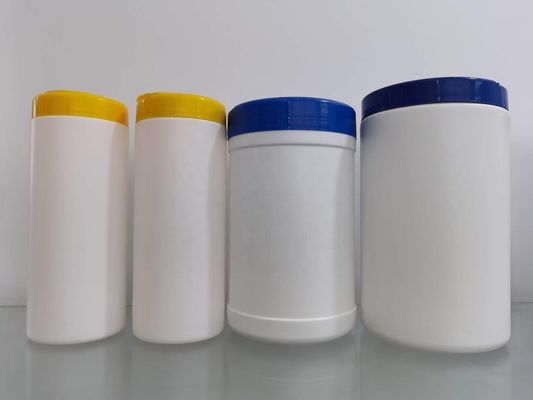 بطری سطل تمیز کننده HDPE 180 میلی متری با درپوش سفید