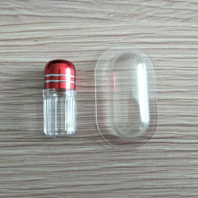 مینی قرص دارویی 15 میلیمتری بطری های قرص پلاستیکی شفاف 2 گرم