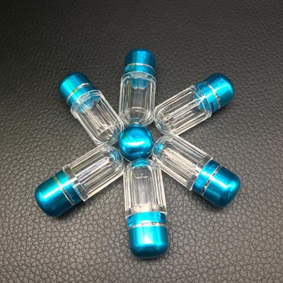 پوسته های کپسول دارویی 14 میلی متری 1 گرم خالی پلاستیکی