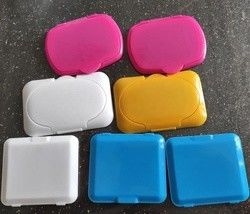 درپوش ضد آب مرطوب Flip Lid FDA 65mm Repurpose Baby Wipe Lids