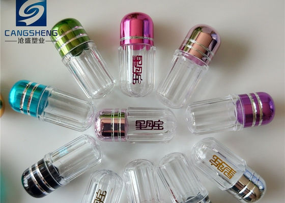 بطری پلاستیکی تک کپسولی با درپوش فلزی 5g ISO9001