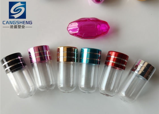 2 گرم بطری های تک کپسولی شکل استوانه ای شکل کرگدن 69 قرص