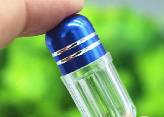 بطری پلاستیکی PS 14mm 2ml Single Pill Container با درپوش فلزی