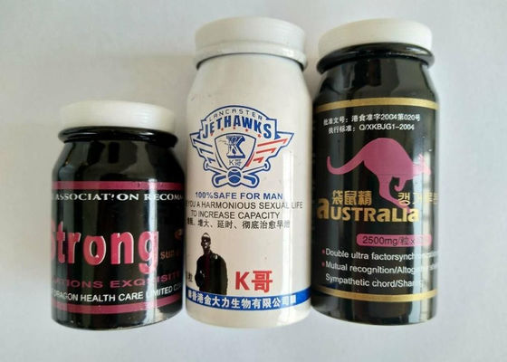 آلومینیوم 100ml بطری دارویی برای قرص قرص گیاهان کپسول
